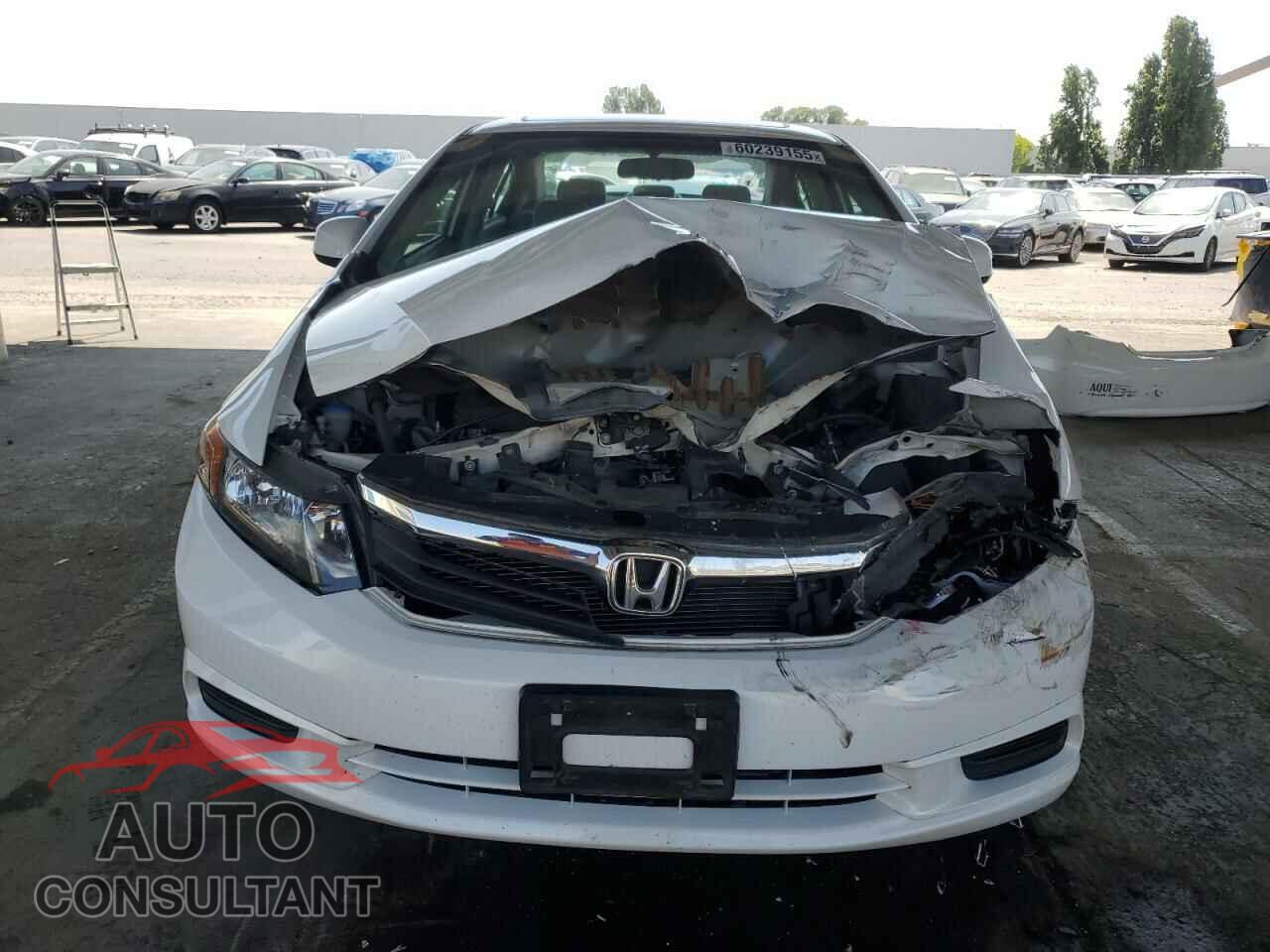 HONDA CIVIC 2012 - 19XFB2F84CE324271