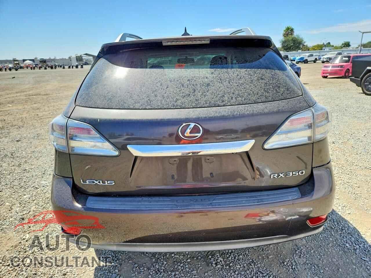 LEXUS RX350 2010 - 2T2ZK1BA9AC007724