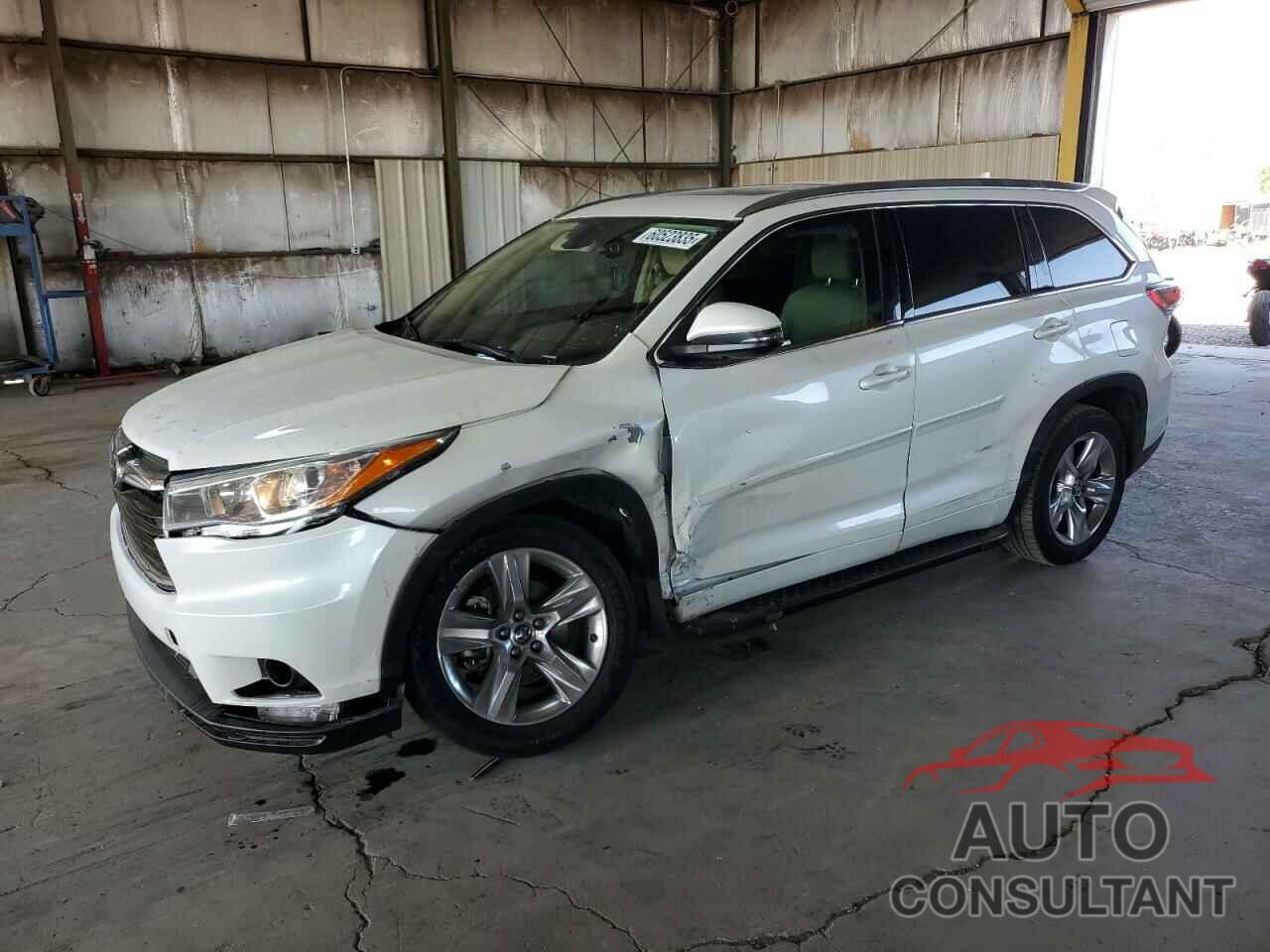 TOYOTA HIGHLANDER 2016 - 5TDYKRFH4GS168939