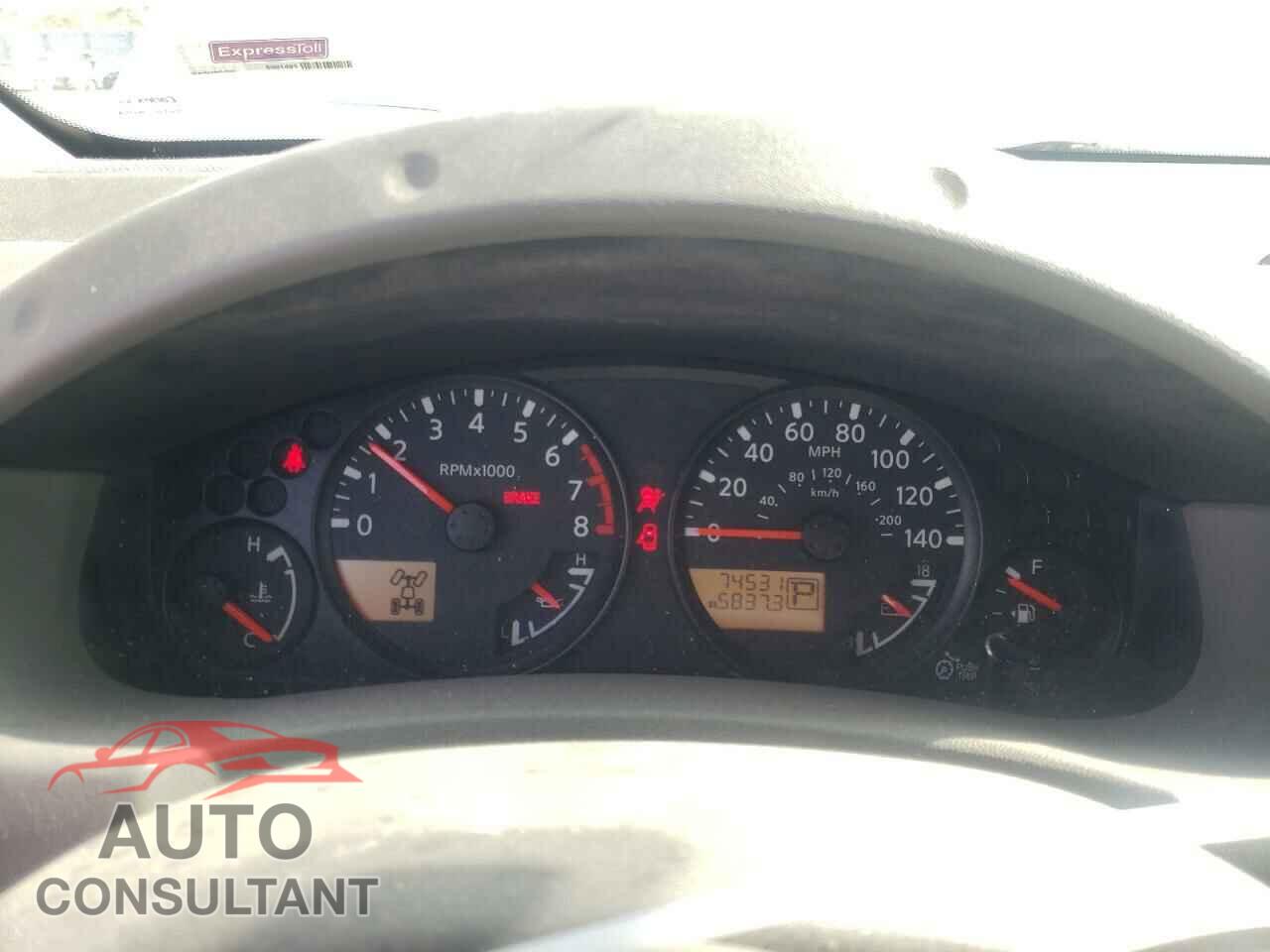 NISSAN FRONTIER 2017 - 1N6AD0EV0HN766433