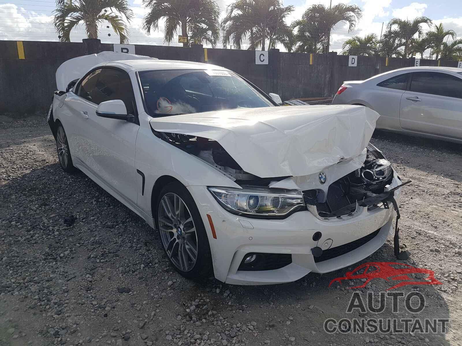 BMW 4 SERIES 2017 - WBA4U7C39H5H20349