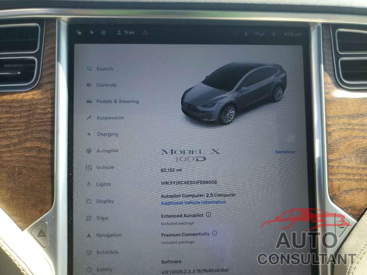 TESLA MODEL X 2018 - 5YJXCAE20JF089058