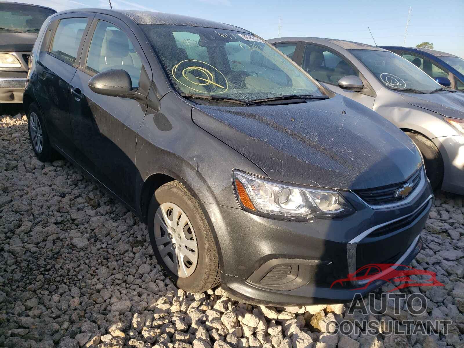 CHEVROLET SONIC 2020 - 1G1JG6SB8L4123939