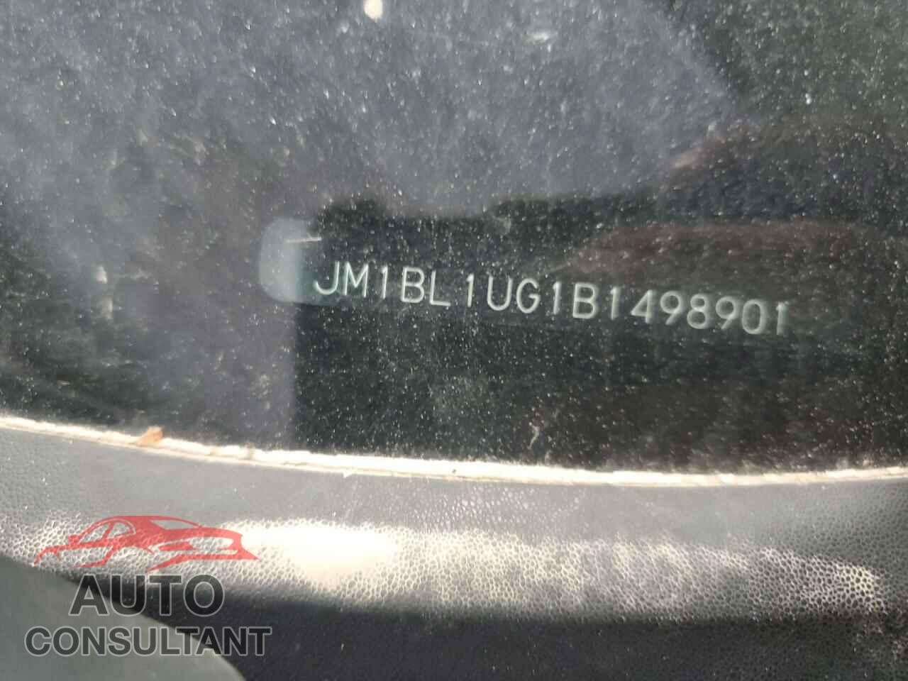 MAZDA 3 2011 - JM1BL1UG1B1498901