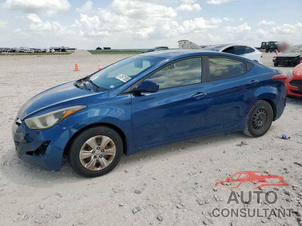 HYUNDAI ELANTRA 2016 - KMHDH4AE9GU478542