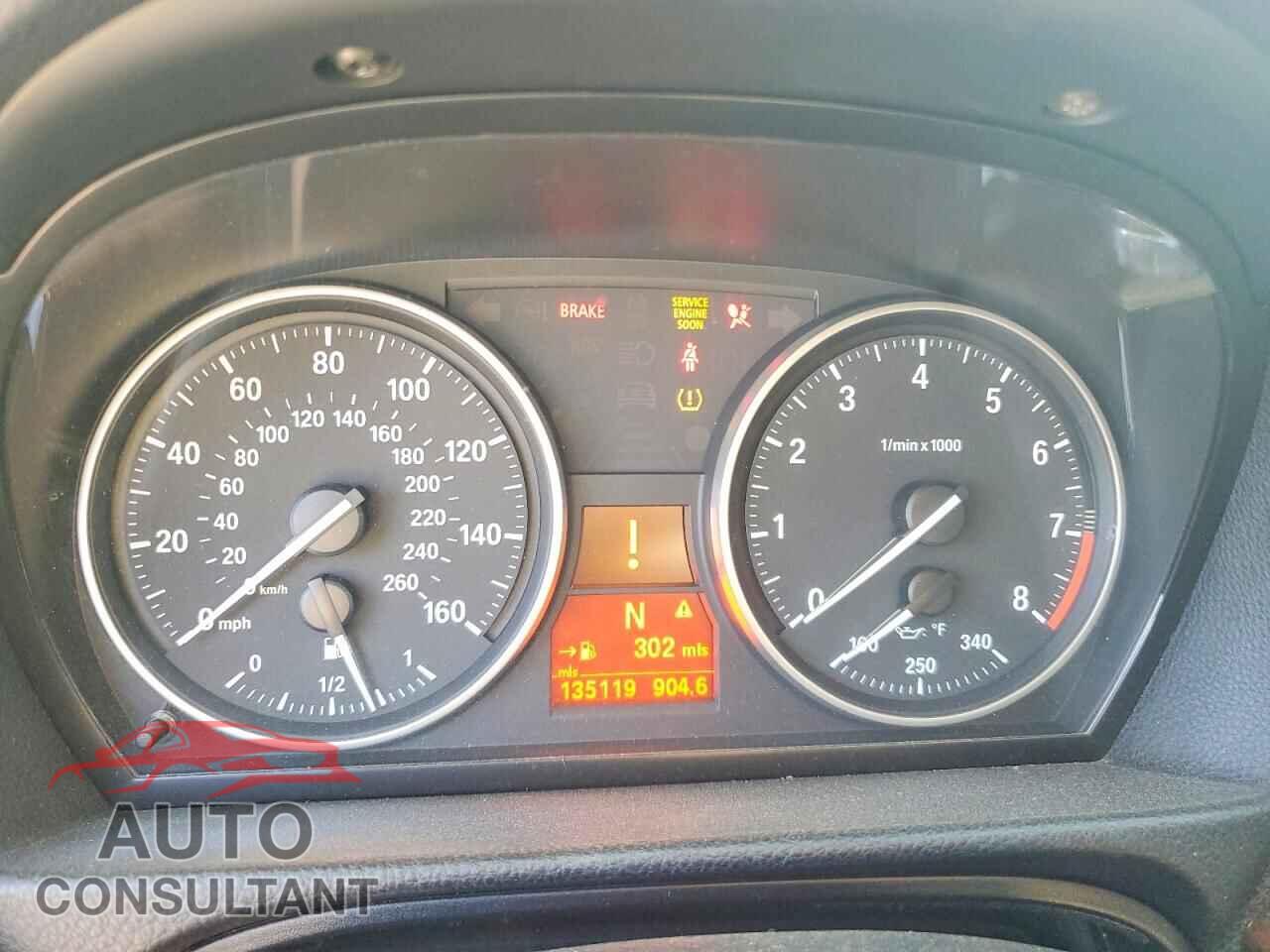BMW 3 SERIES 2012 - WBAKF3C51CE974672