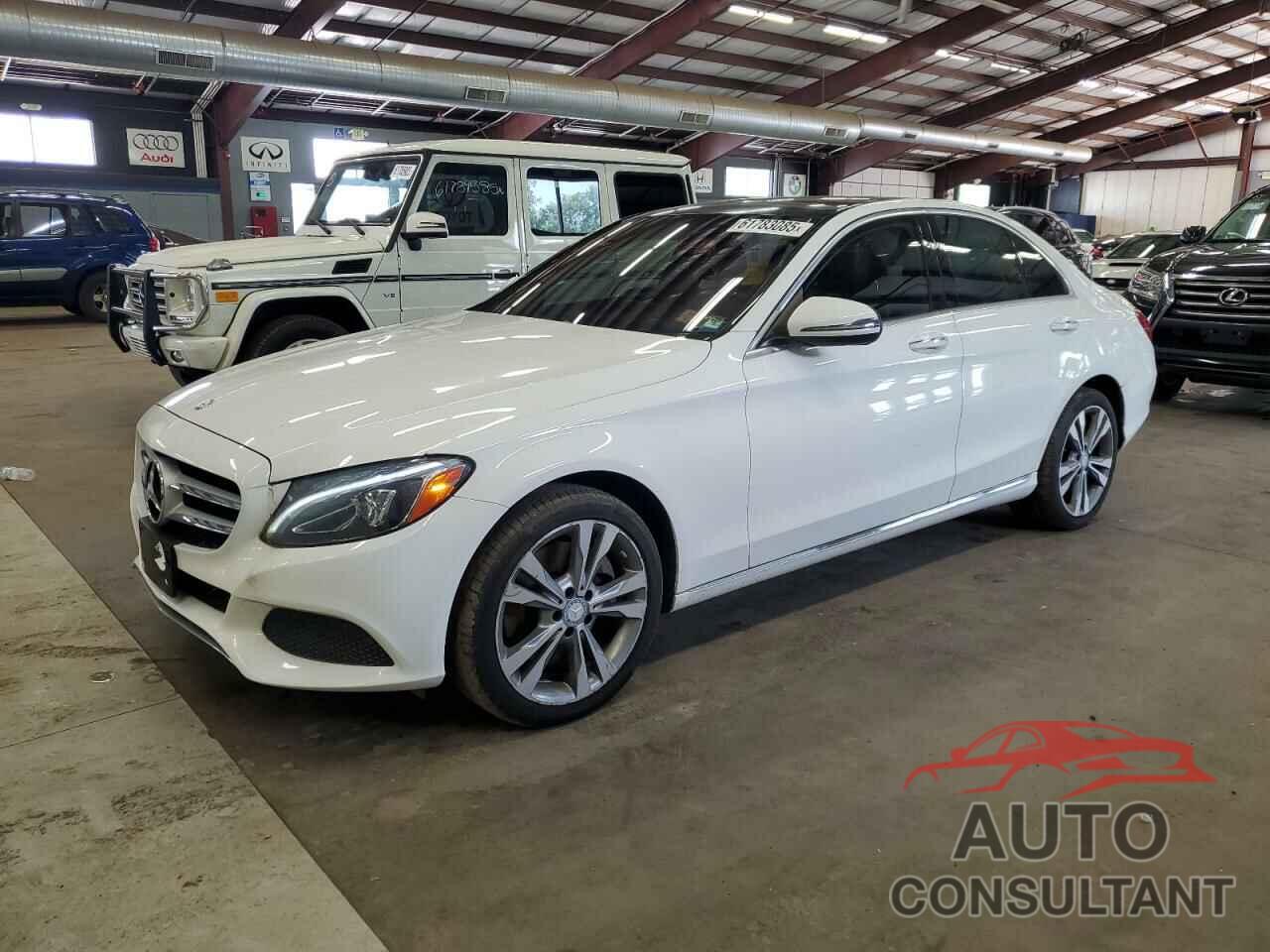 MERCEDES-BENZ C-CLASS 2017 - 55SWF4KB5HU180859