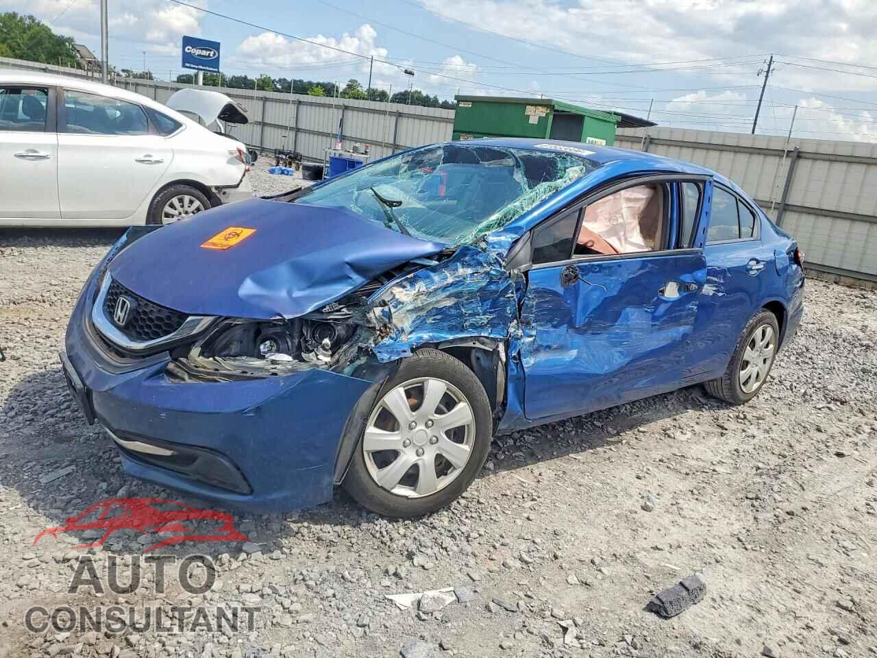 HONDA CIVIC 2013 - 19XFB2F54DE016962