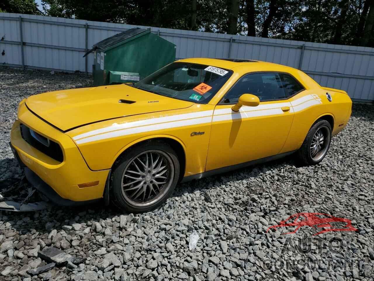 DODGE CHALLENGER 2012 - 2C3CDYBT3CH316021