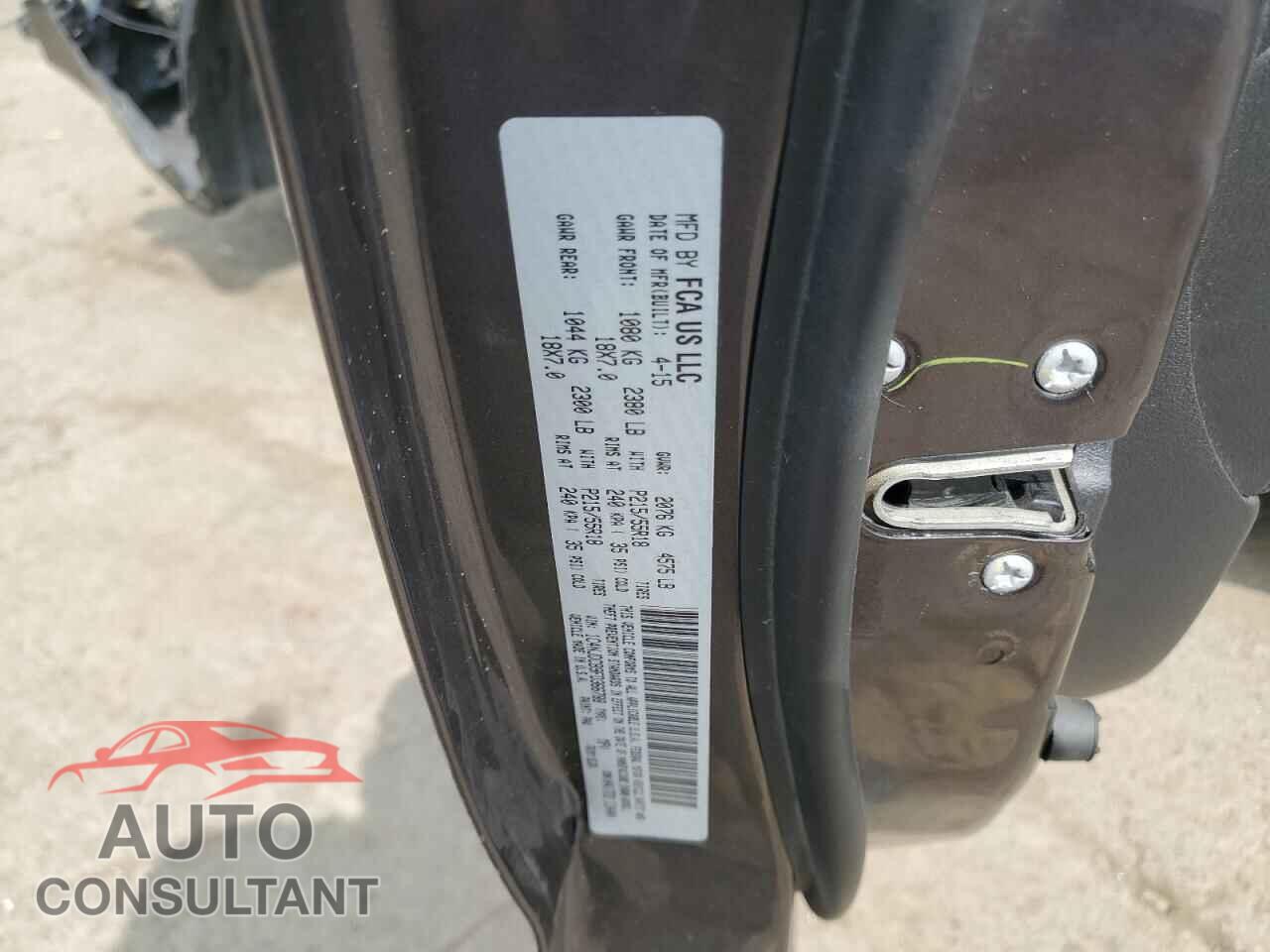 JEEP COMPASS 2015 - 1C4NJDCB9FD366788