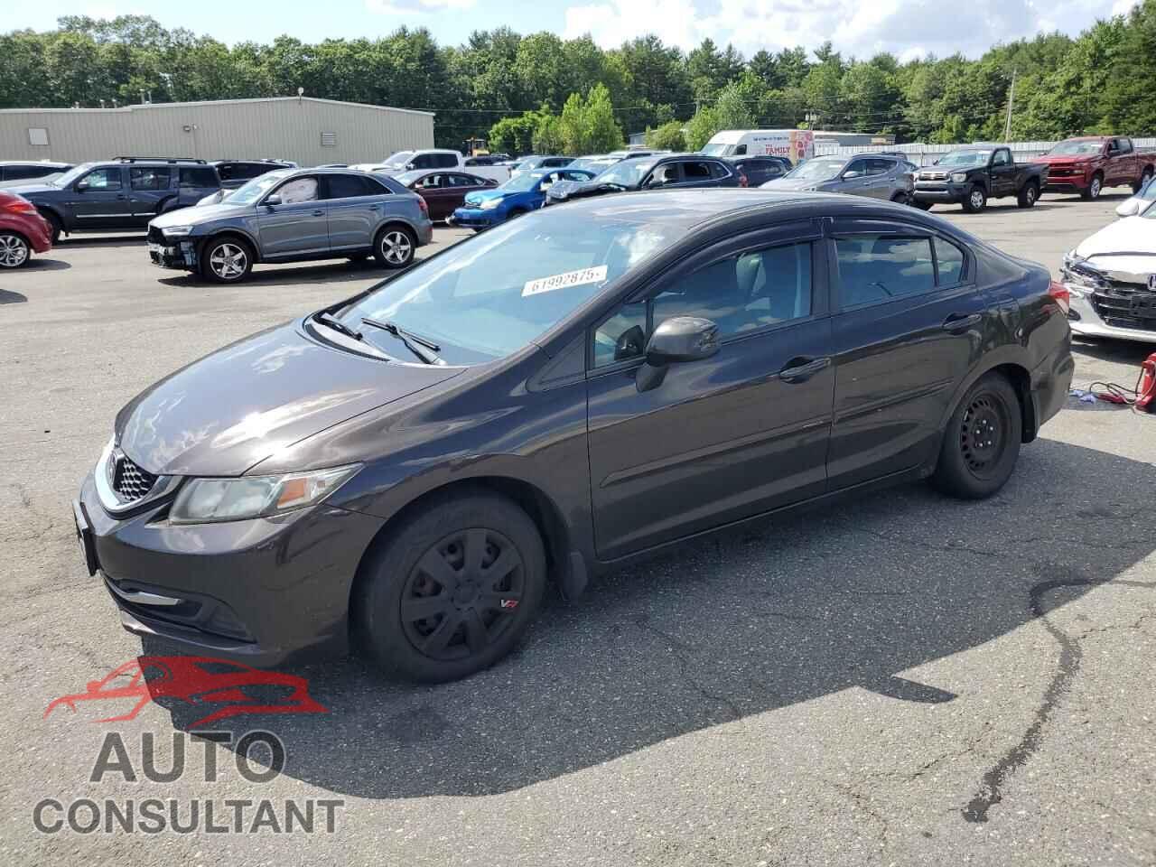 HONDA CIVIC 2013 - 2HGFB2F53DH540433