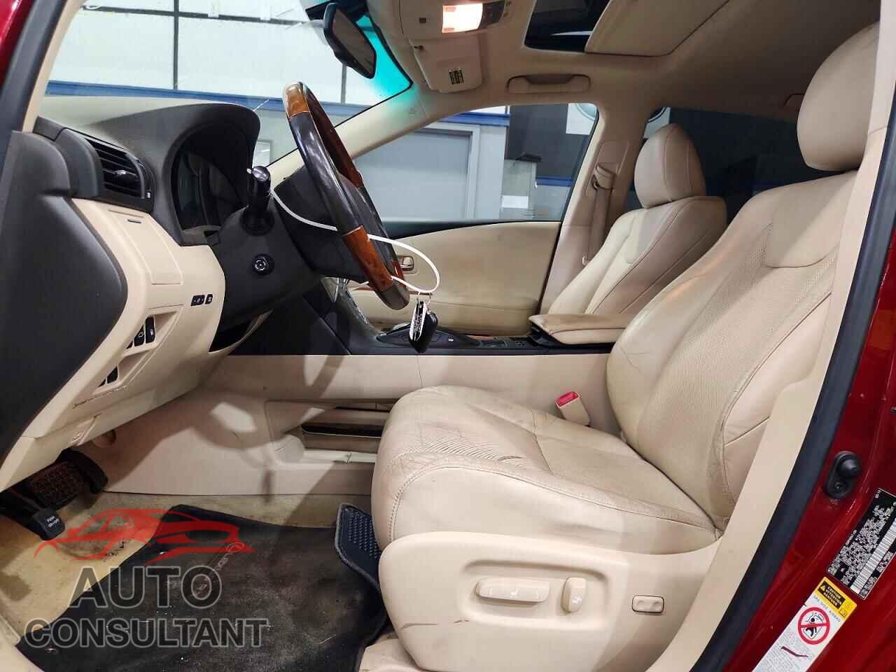 LEXUS RX450 2010 - JTJBC1BA0A2024930