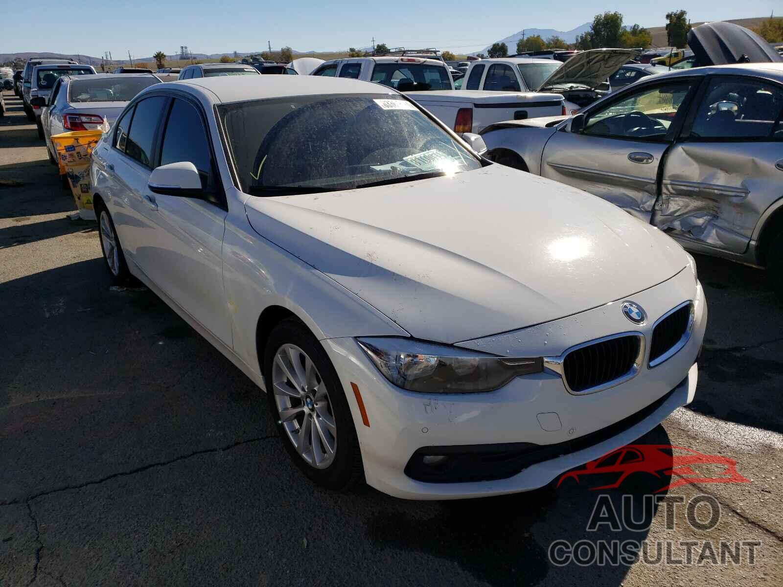 BMW 3 SERIES 2017 - WBA8E1G56HNU14343