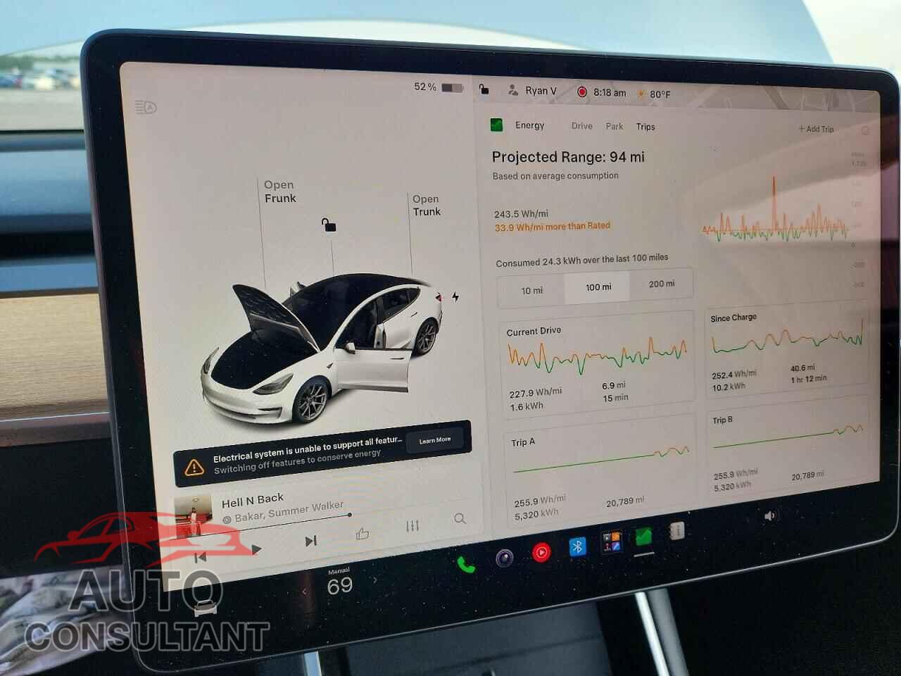 TESLA MODEL 3 2020 - 5YJ3E1EA2LF785231