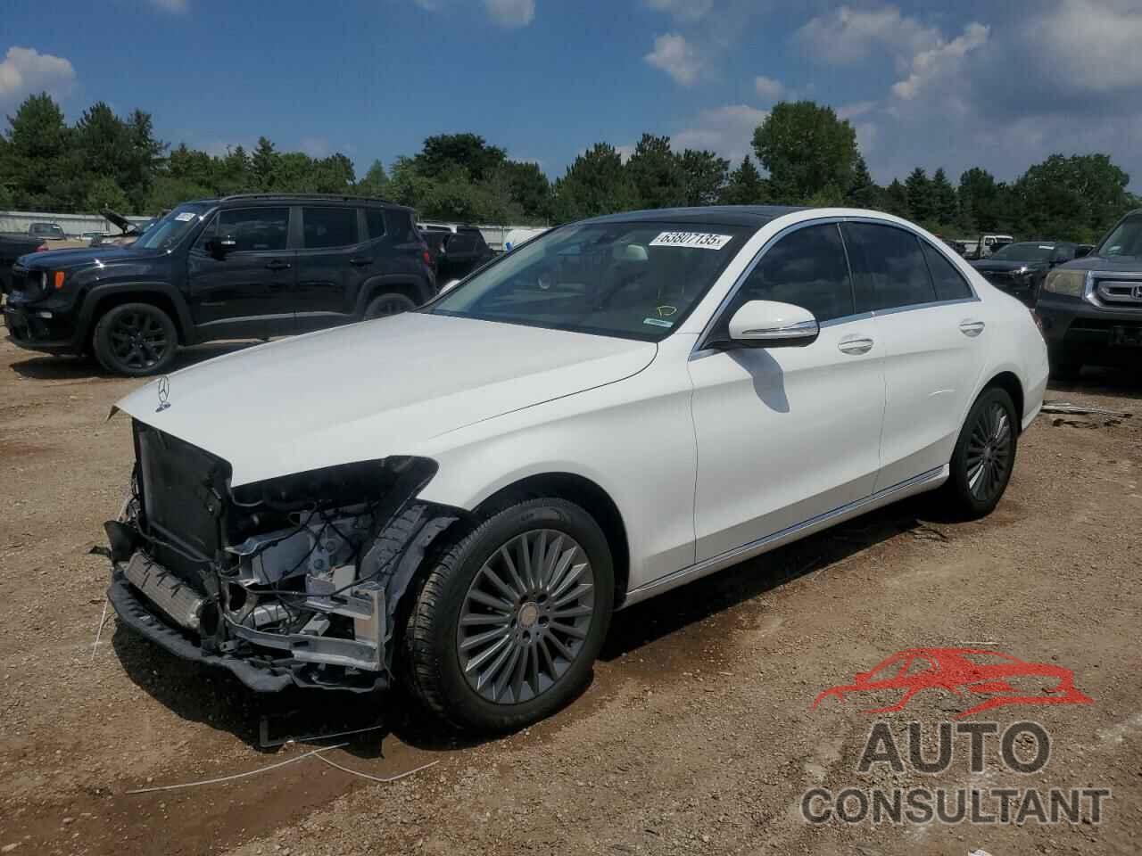 MERCEDES-BENZ C-CLASS 2015 - 55SWF4KB4FU022347