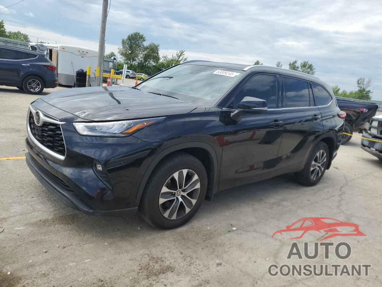 TOYOTA HIGHLANDER 2020 - 5TDGZRBH3LS520173