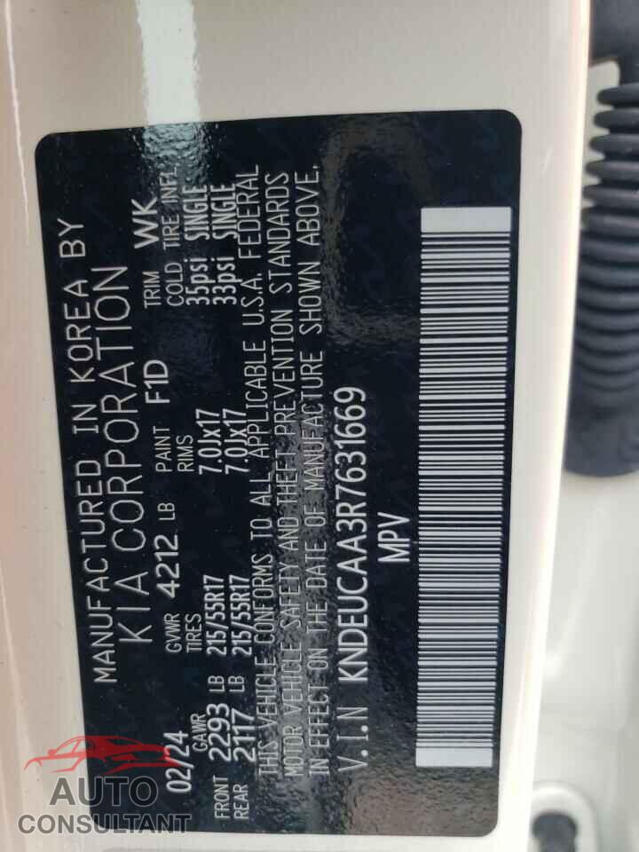 KIA SELTOS 2024 - KNDEUCAA3R7631669