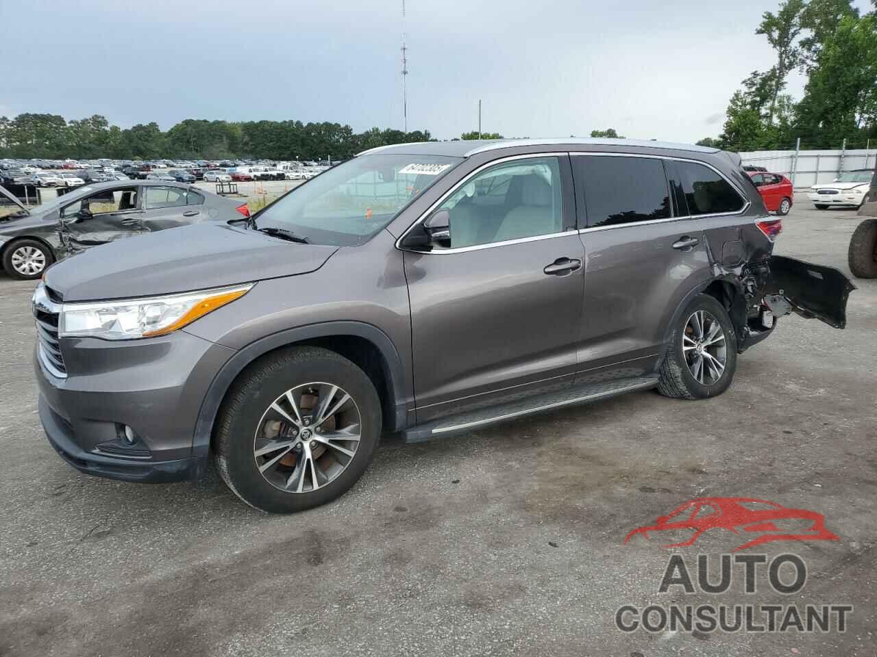 TOYOTA HIGHLANDER 2016 - 5TDKKRFH9GS121895