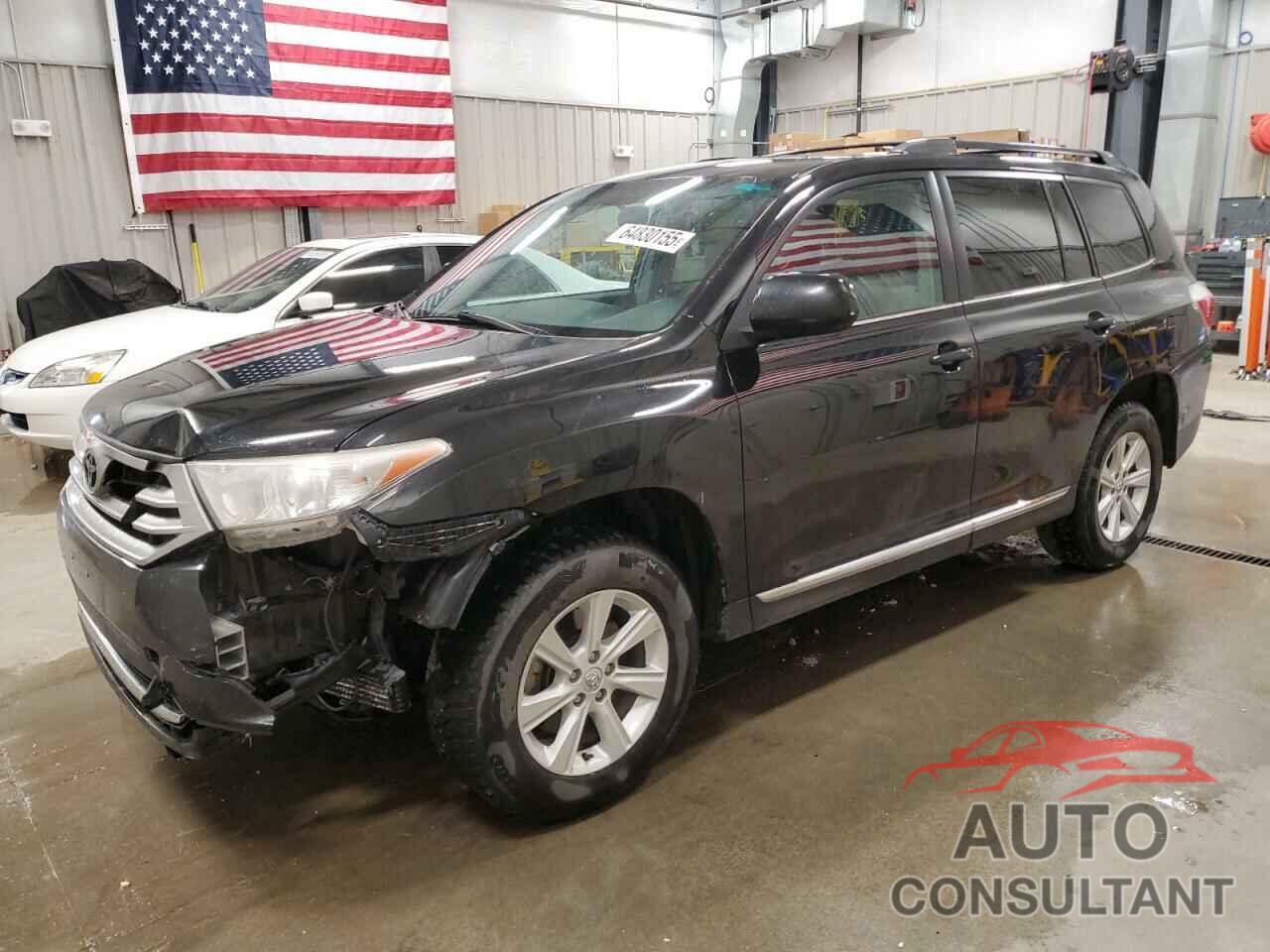 TOYOTA HIGHLANDER 2013 - 5TDBK3EH7DS260823