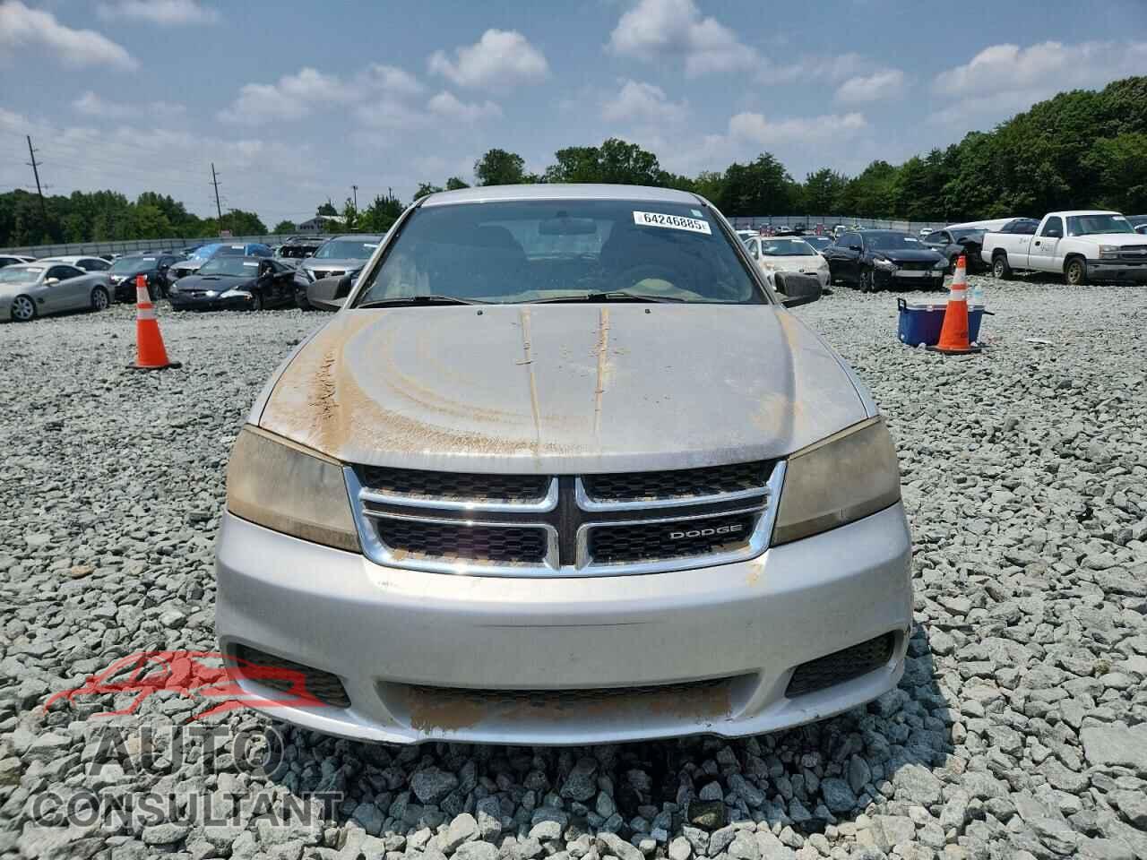 DODGE AVENGER 2012 - 1C3CDZAB7CN193586