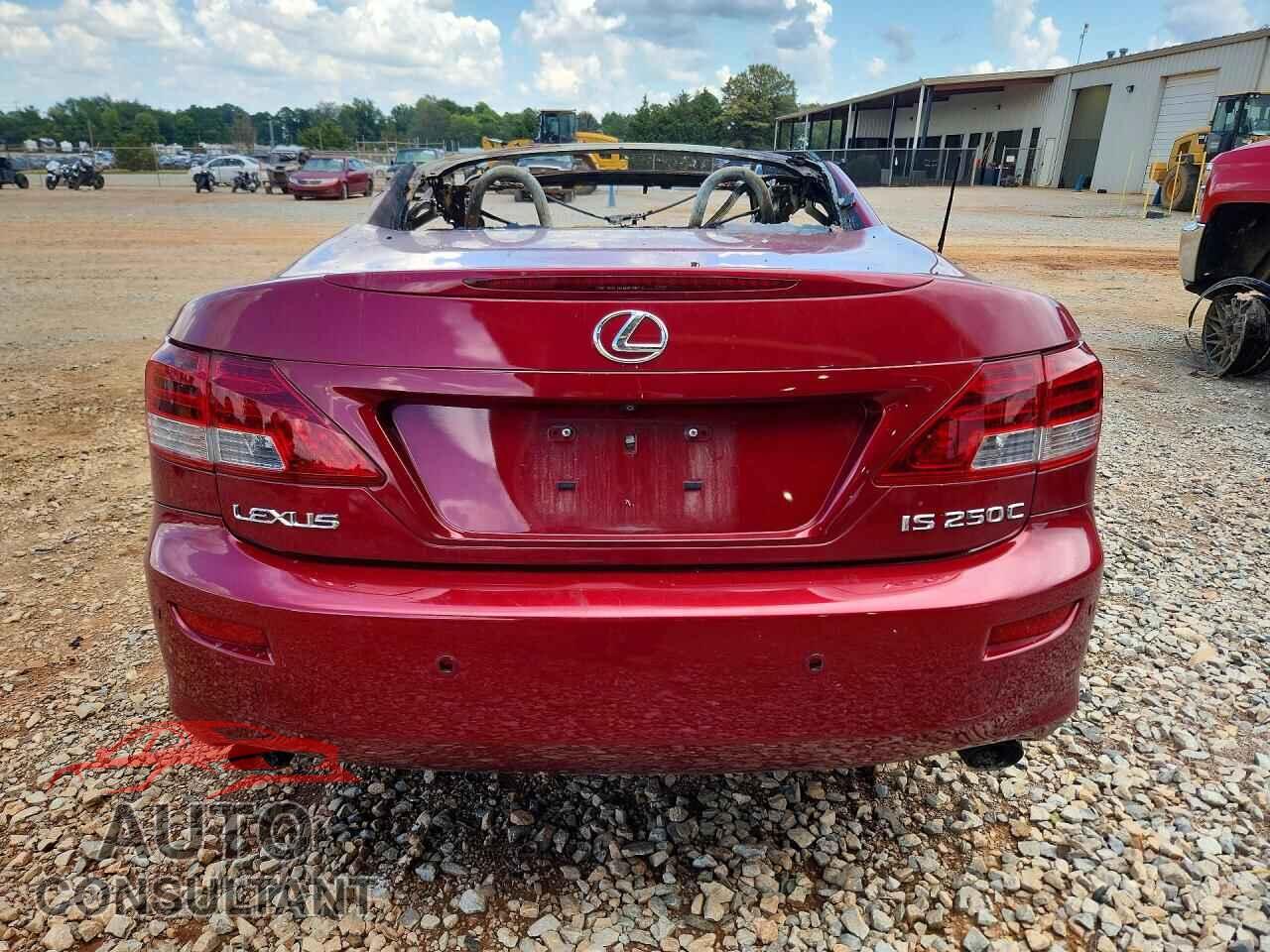 LEXUS IS 2010 - JTHFF2C20A2508460