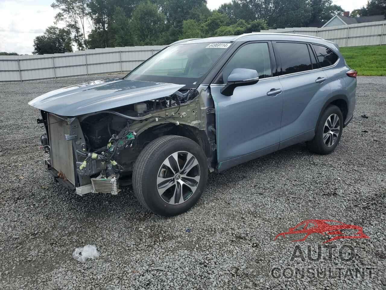 TOYOTA HIGHLANDER 2021 - 5TDGZRAHXMS079466