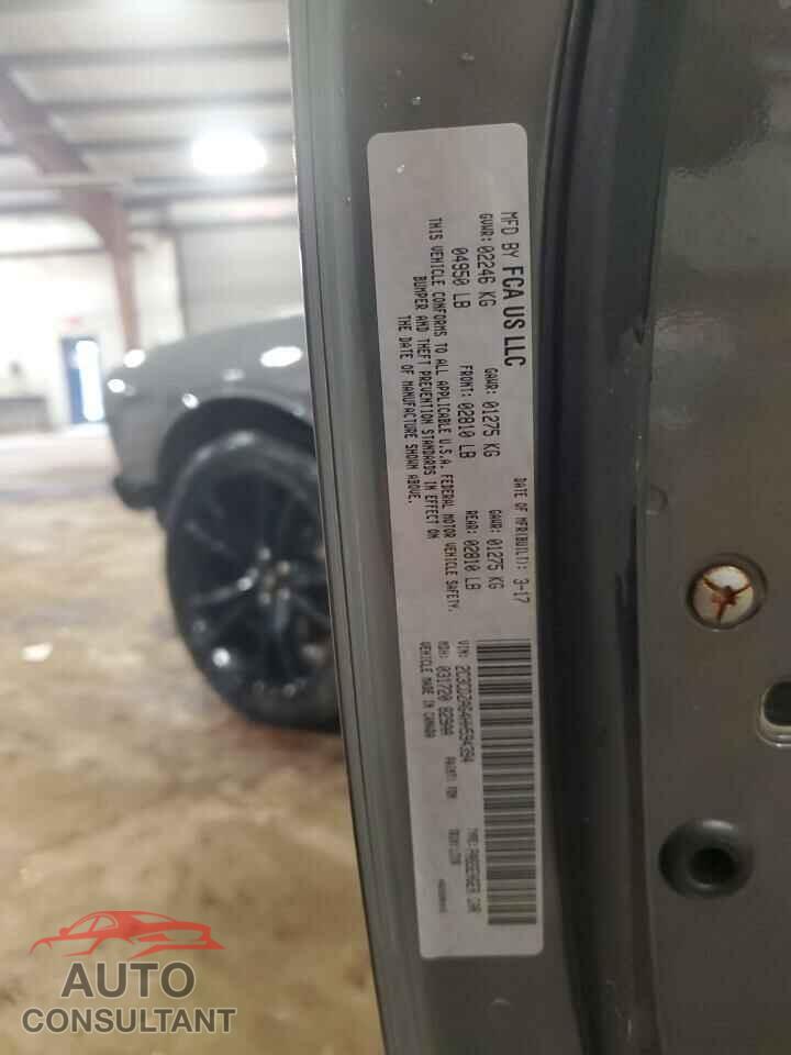 DODGE CHALLENGER 2017 - 2C3CDZAG4HH594394