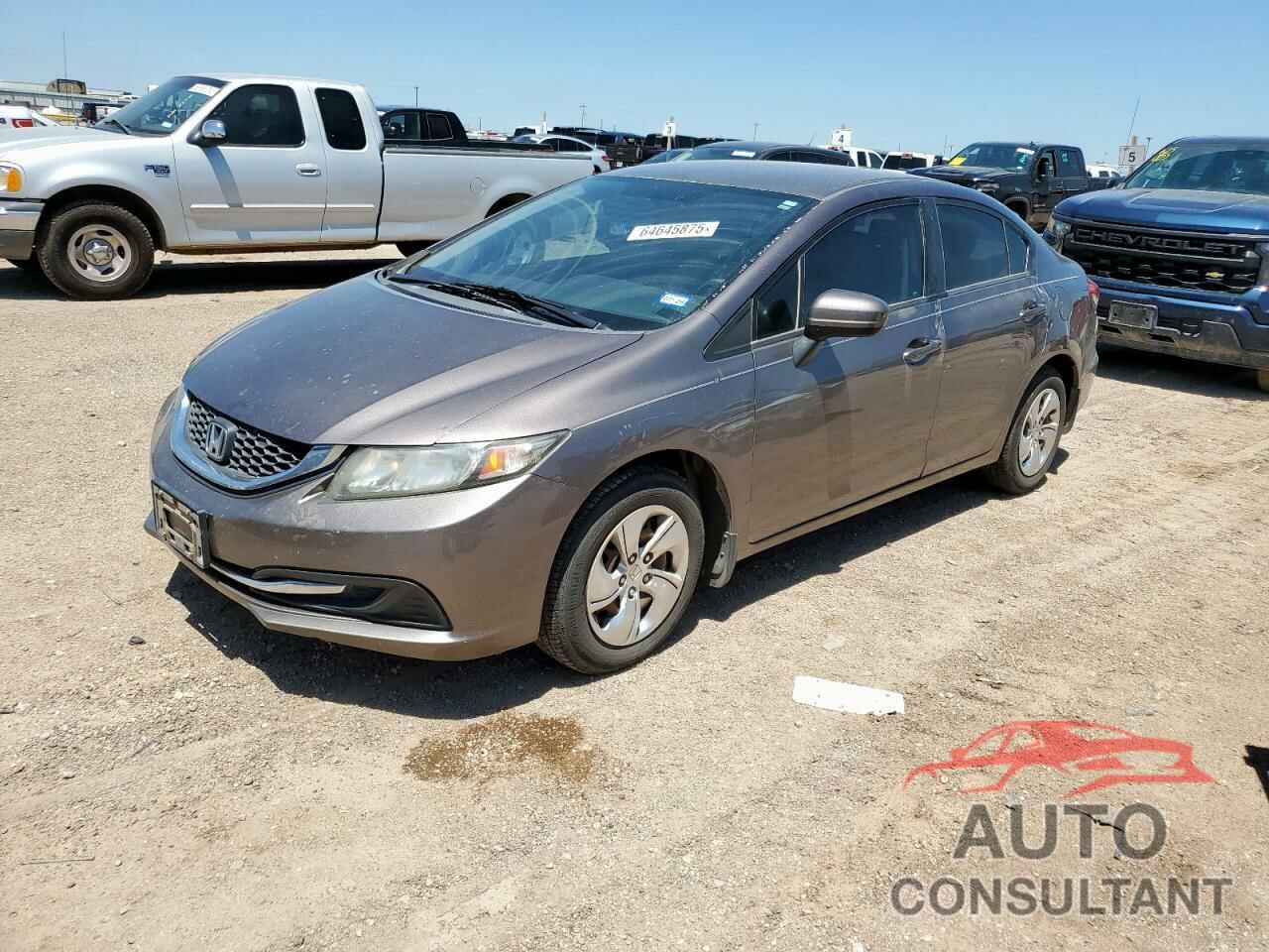 HONDA CIVIC 2014 - 19XFB2F54EE041040