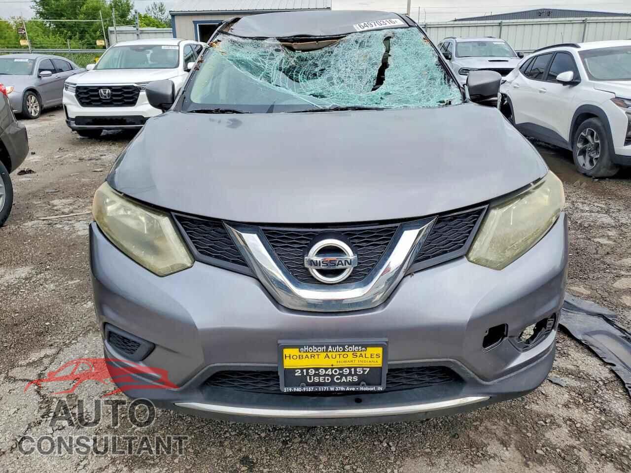 NISSAN ROGUE 2016 - KNMAT2MV7GP645839