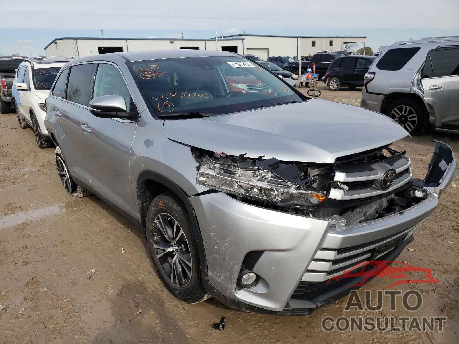 TOYOTA HIGHLANDER 2019 - 5TDBZRFHXKS974746