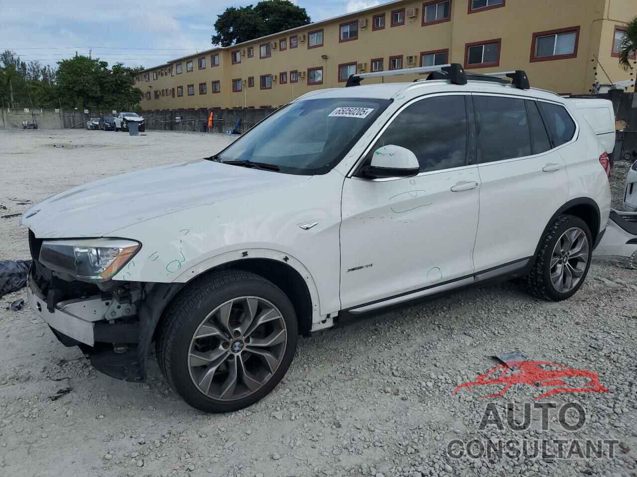 BMW X3 2016 - 5UXWX9C51G0D67311