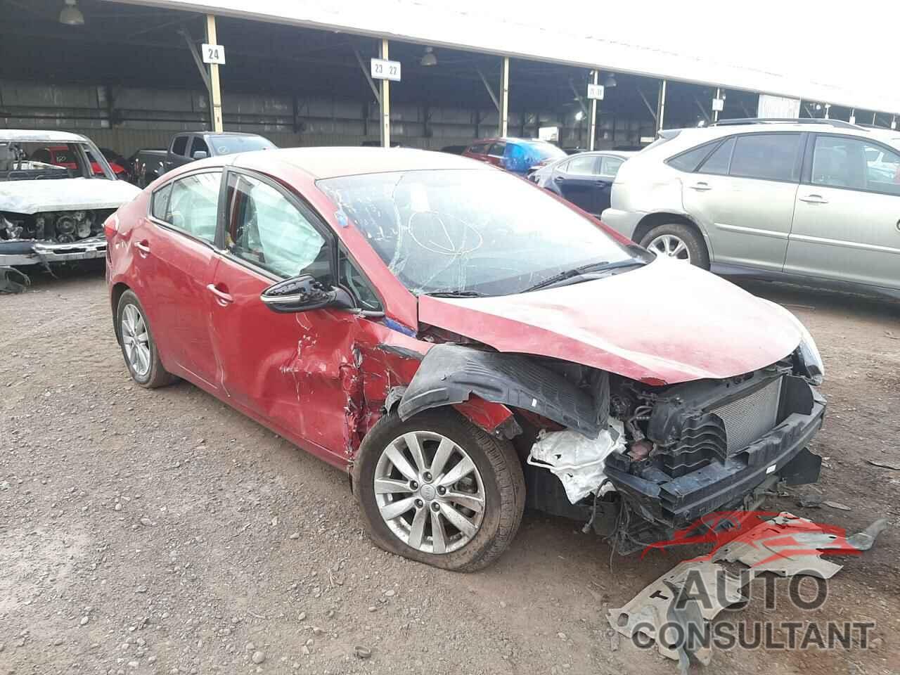 KIA FORTE 2016 - KNAFX4A62G5451540