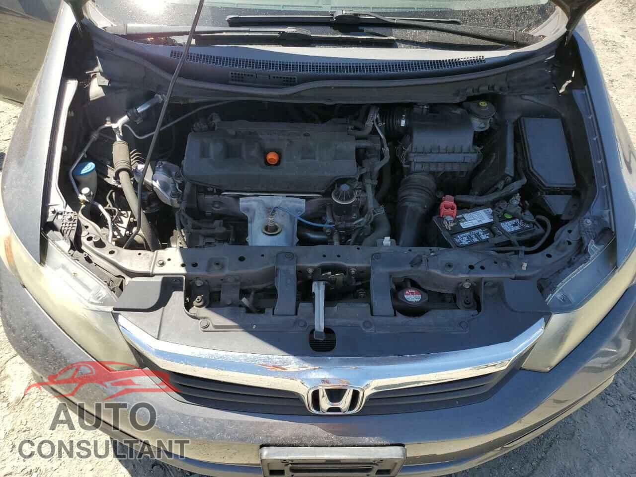 HONDA CIVIC 2012 - 19XFB2F86CE371320