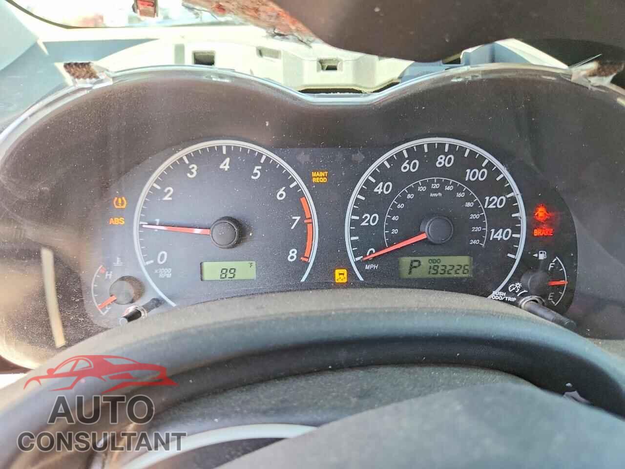 TOYOTA COROLLA 2013 - 5YFBU4EE5DP199065