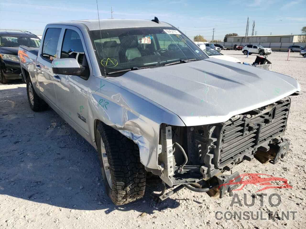 CHEVROLET SILVERADO 2017 - 3GCUKREC6HG110724