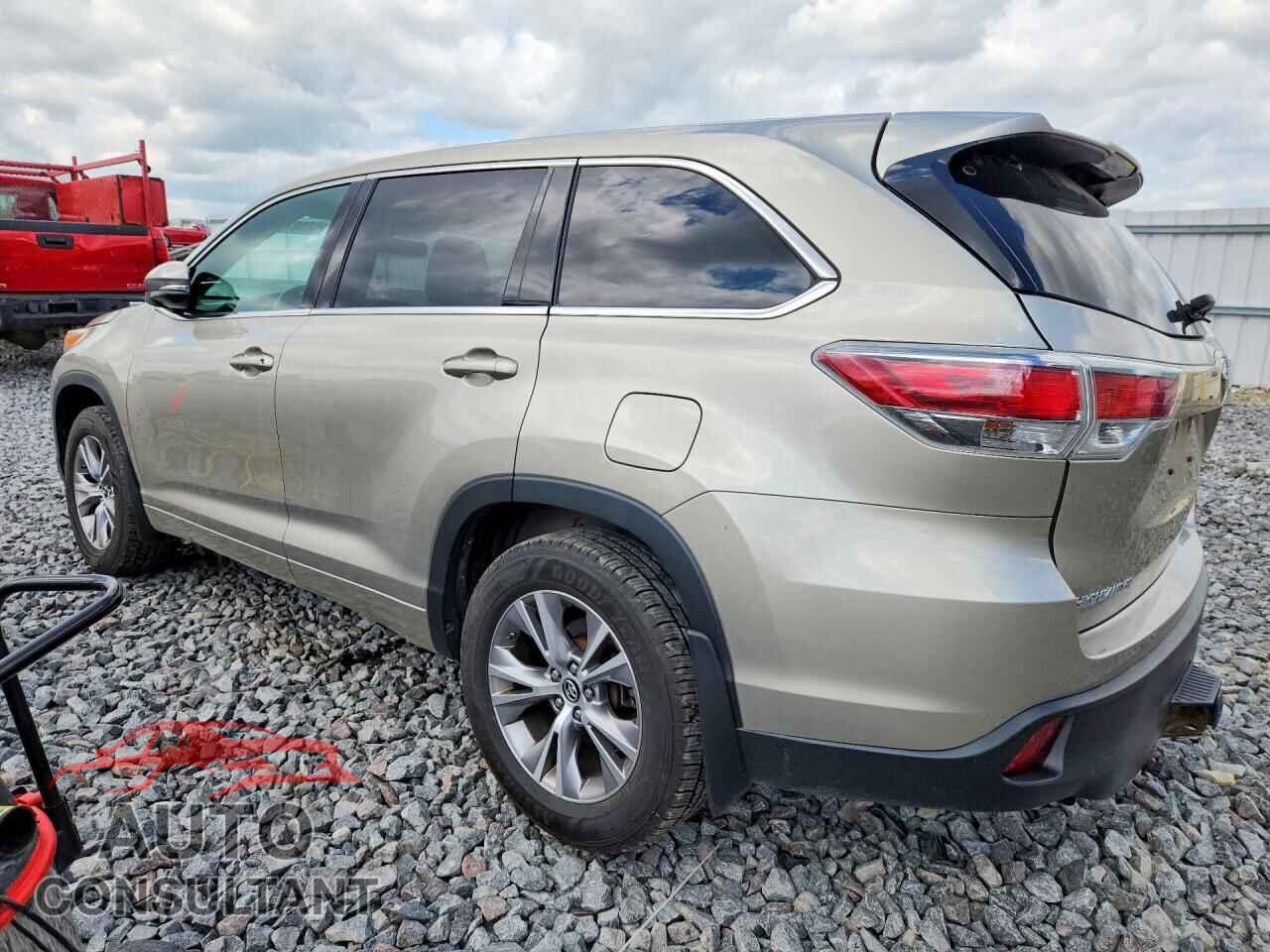 TOYOTA HIGHLANDER 2016 - 5TDBKRFH0GS343113