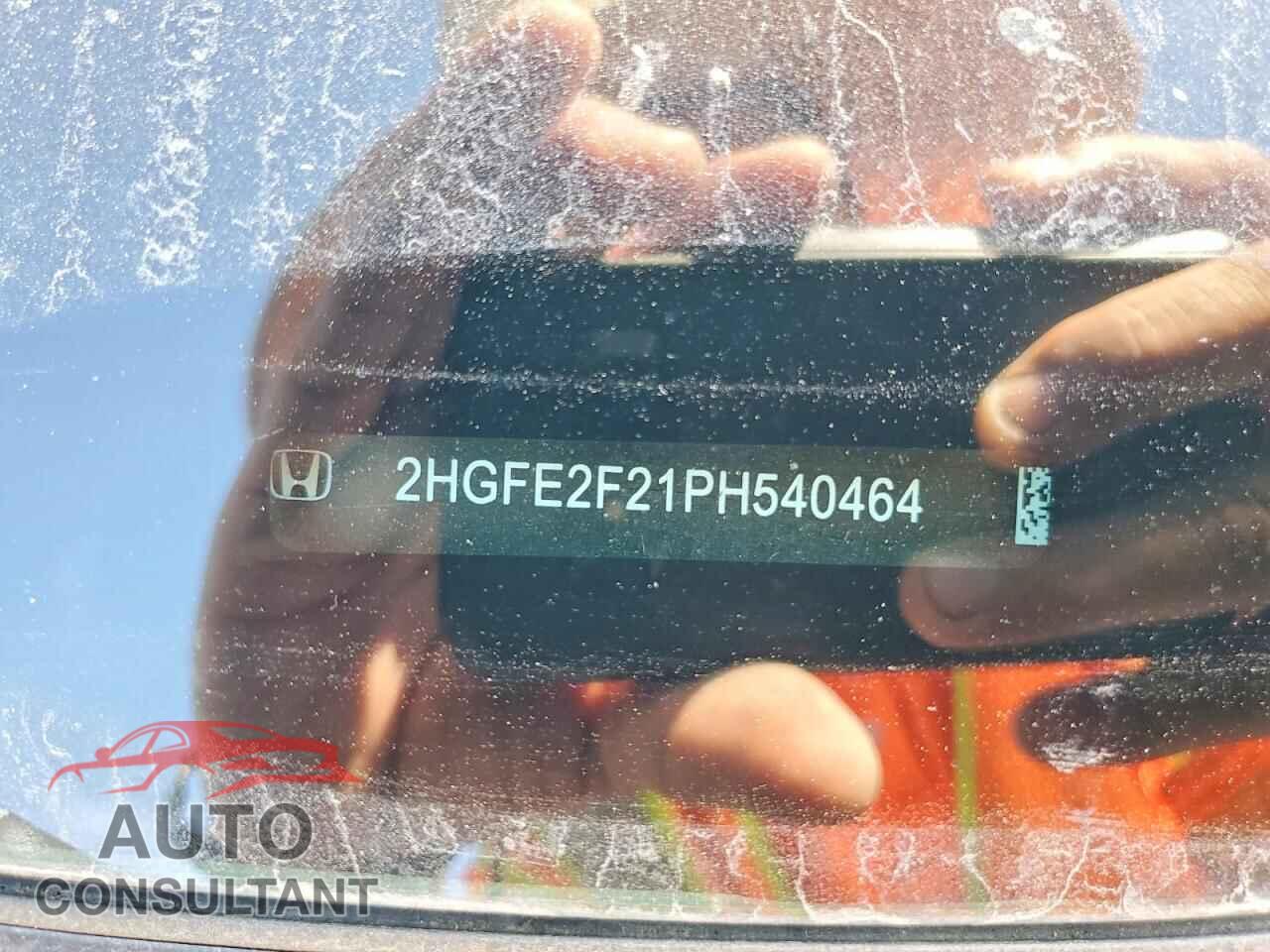 HONDA CIVIC 2023 - 2HGFE2F21PH540464