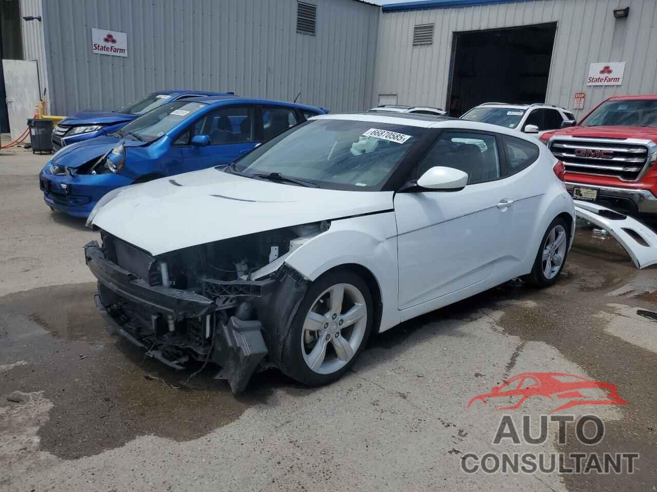 HYUNDAI VELOSTER 2014 - KMHTC6AD9EU211959
