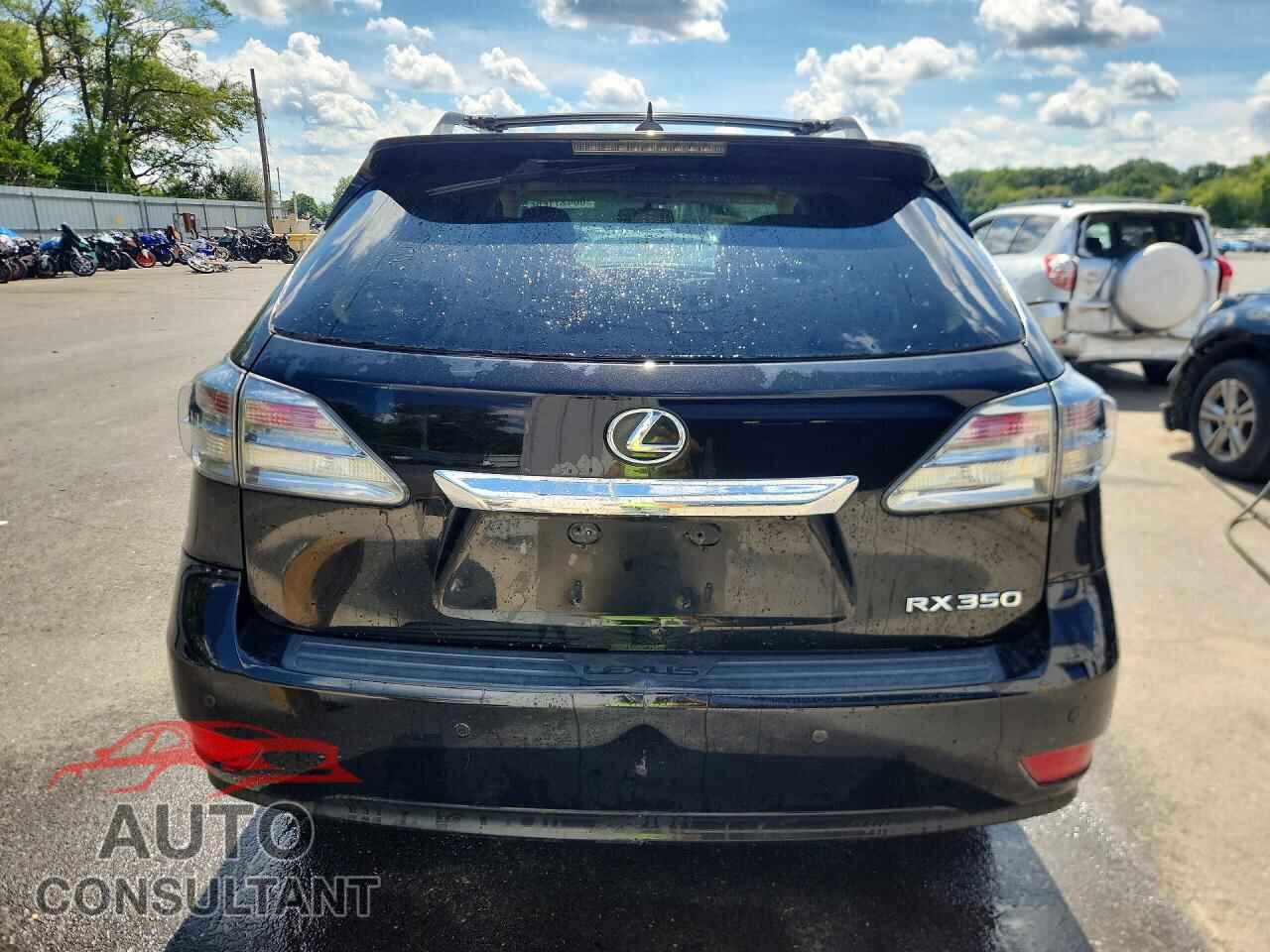 LEXUS RX350 2012 - 2T2BK1BA9CC140052