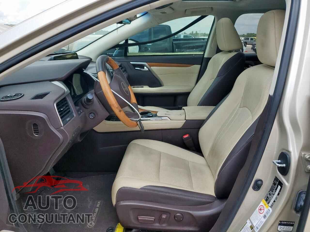 LEXUS RX350 2019 - 2T2ZZMCA1KC130141