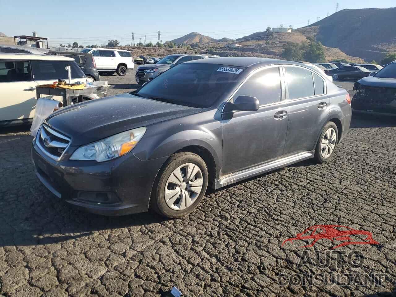 SUBARU LEGACY 2012 - 4S3BMAA68C1034322