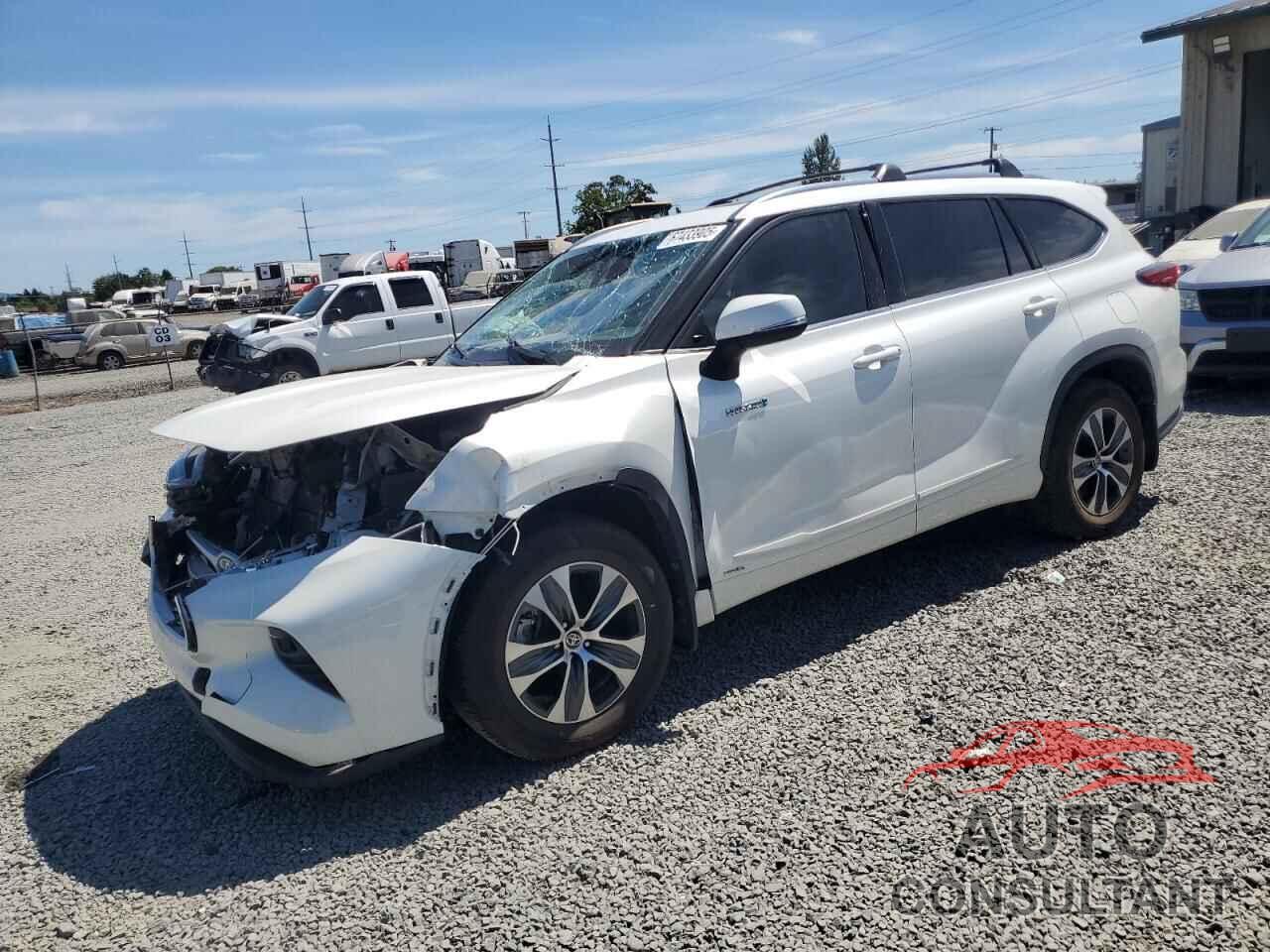 TOYOTA HIGHLANDER 2020 - 5TDHBRCH8LS503327