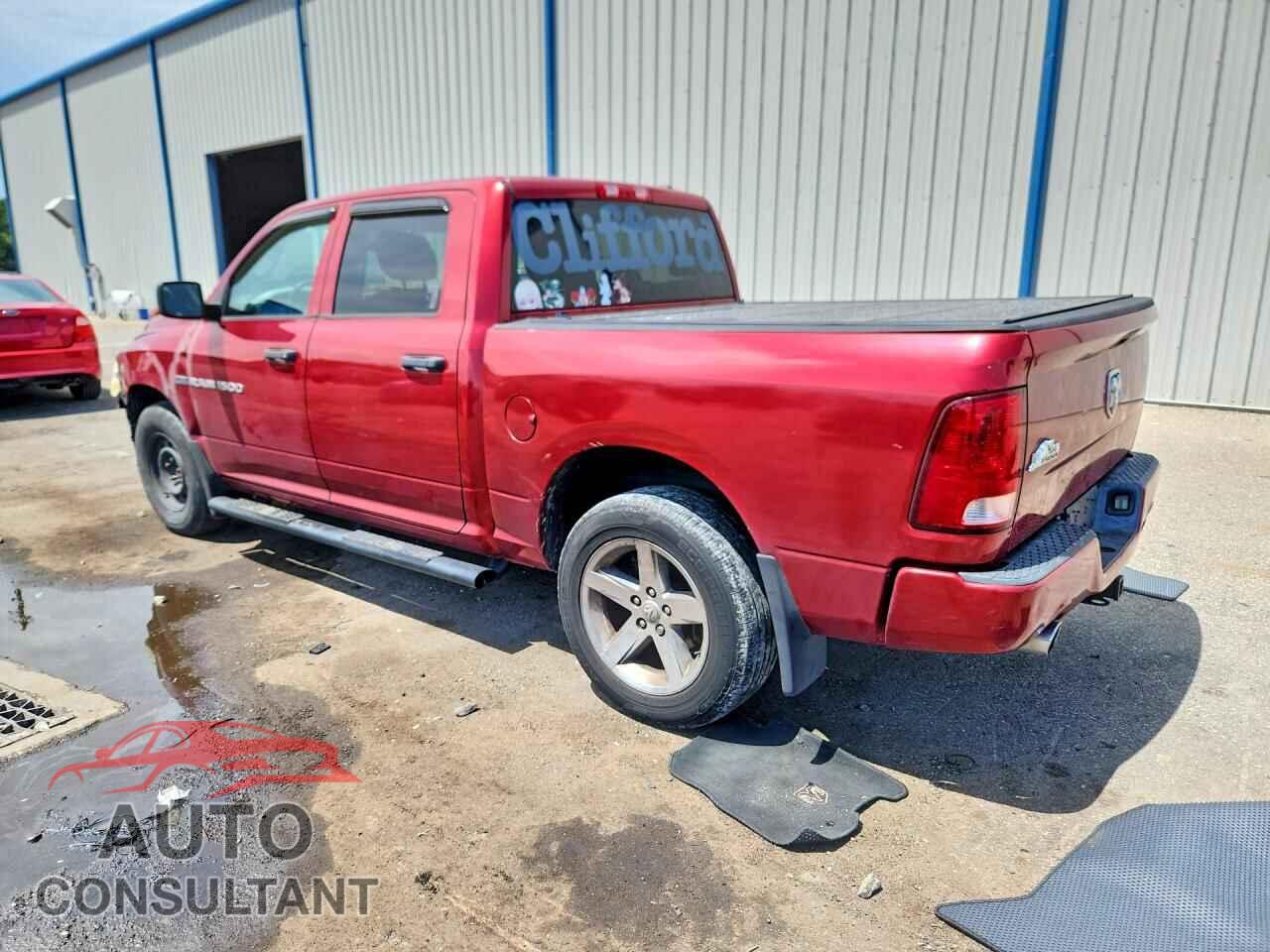 DODGE RAM 1500 2012 - 1C6RD6KT2CS228944