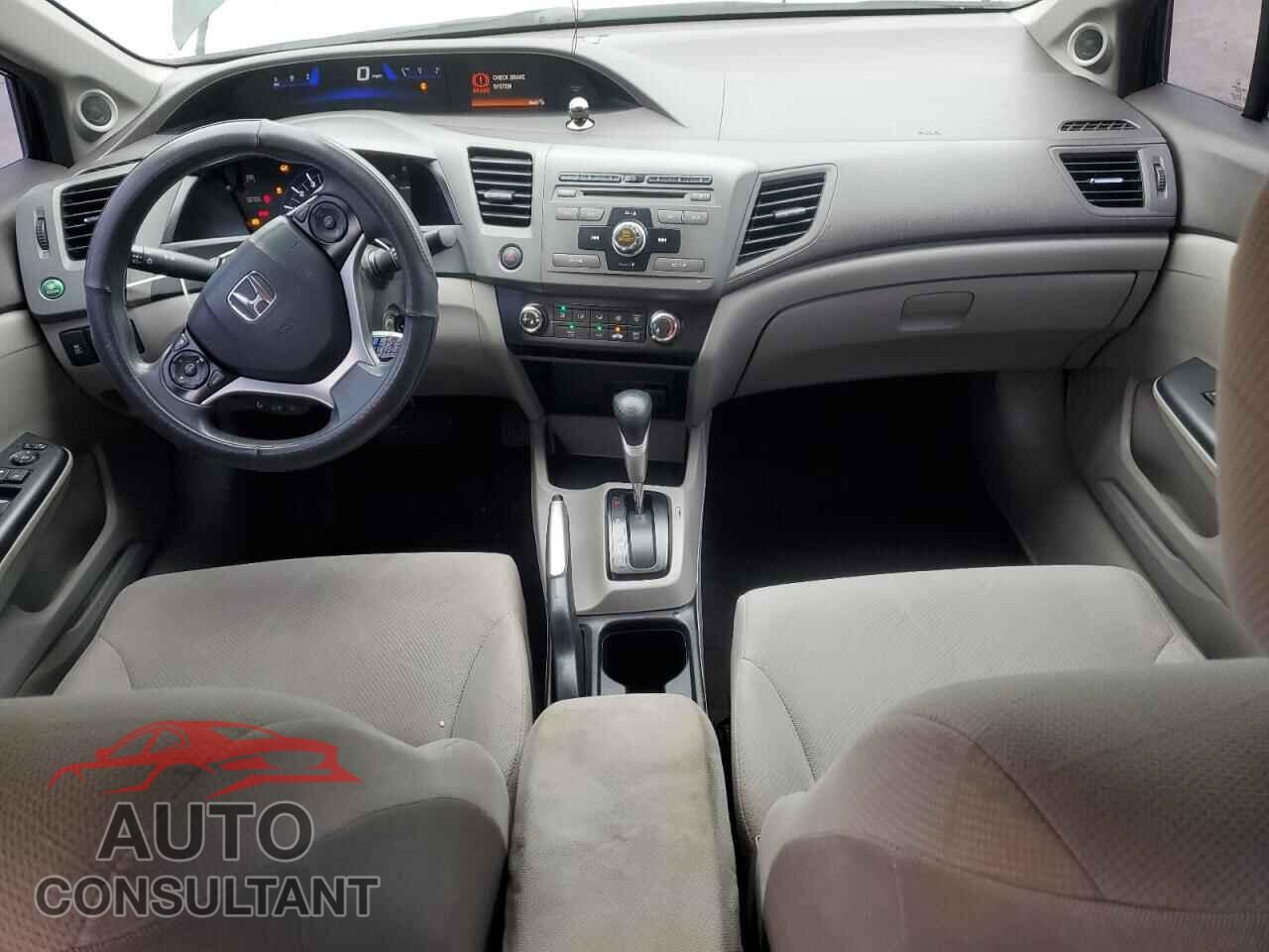 HONDA CIVIC 2012 - 19XFB2F84CE101535