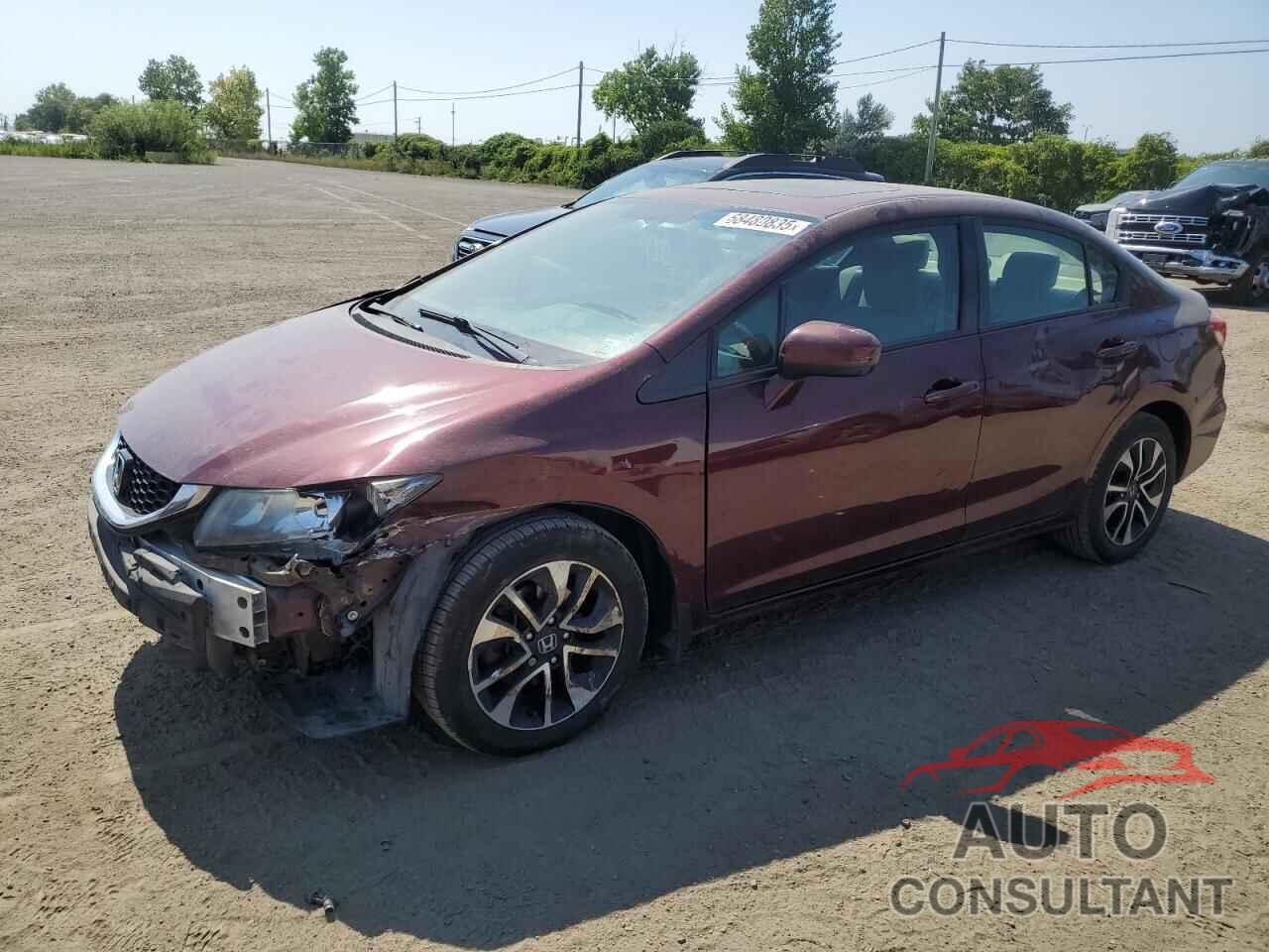 HONDA CIVIC 2015 - 2HGFB2F57FH012011