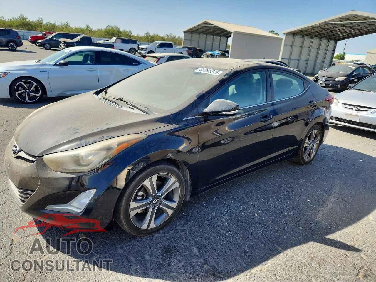 HYUNDAI ELANTRA 2014 - KMHDH4AH9EU074101
