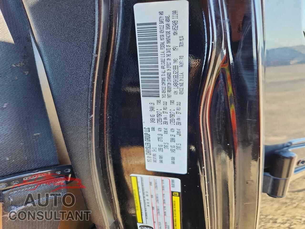 JEEP WRANGLER 2011 - 1J4BA3H16BL621999