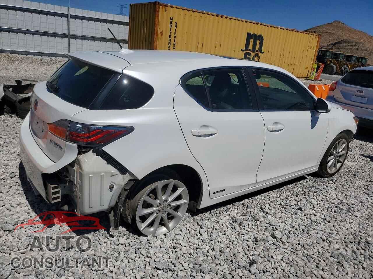 LEXUS CT 200 2013 - JTHKD5BH2D2156031
