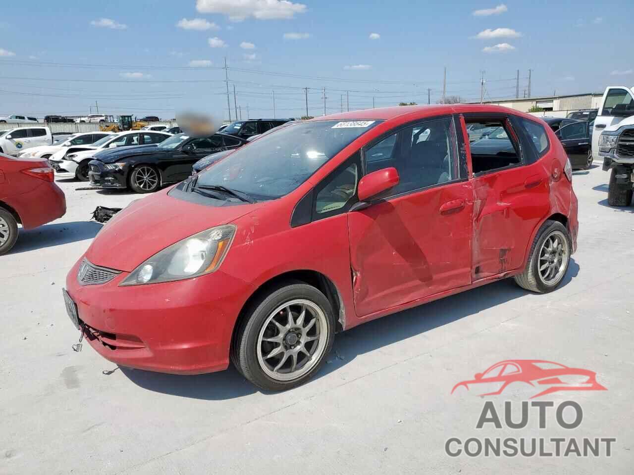 HONDA FIT 2012 - JHMGE8G34CS008690