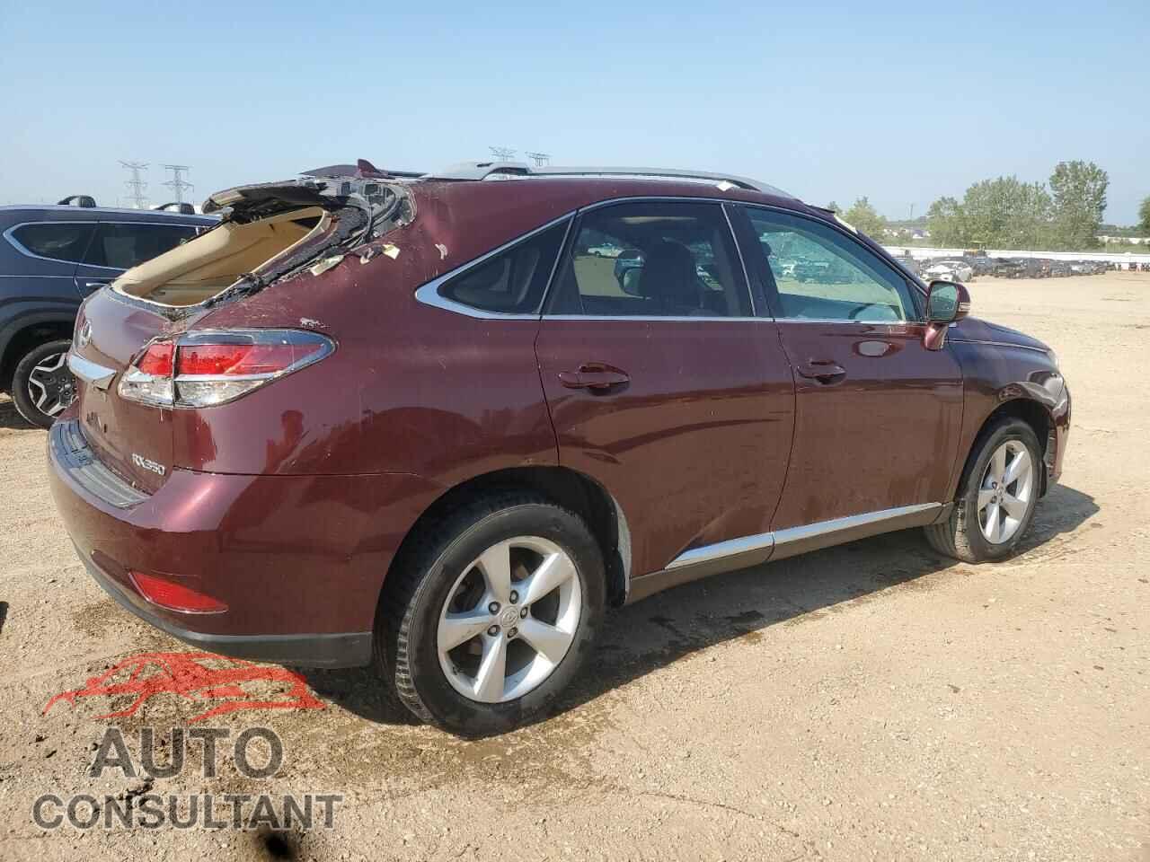 LEXUS RX350 2013 - 2T2BK1BA5DC187239
